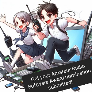 Get your Amateur Radio Software Award nomination submitted!